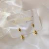 Lively® Boucles Plaqué Or 18K Boucles Goute | Lively®